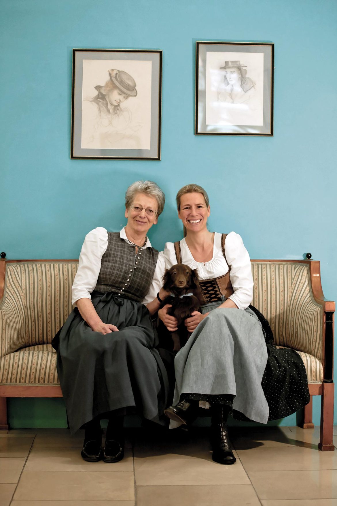 Zwei Generationen: Gexi Tostmann & Anna Tostmann-Grosser